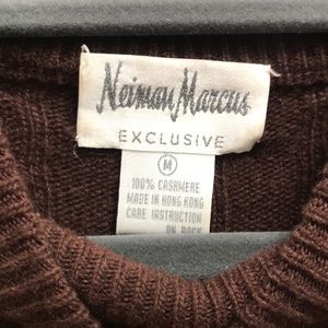 Brown Newman Marcus Cashmere